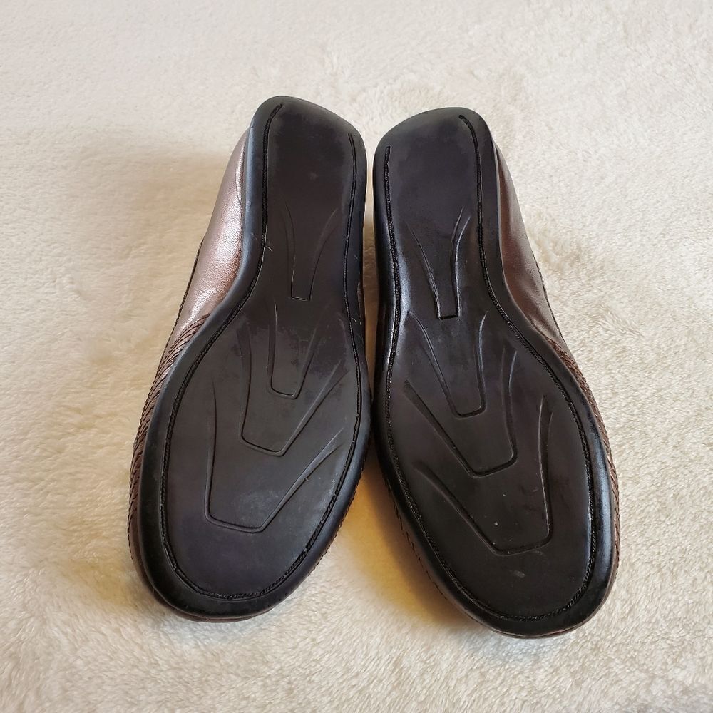 Goffrey Penelli Brown Flats Size 6M - Picture 8 of 9